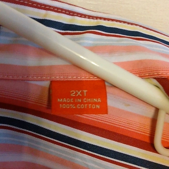 Tommy Bahama men's size 2XT casual button down shirt (J5) - Picture 3 of 6